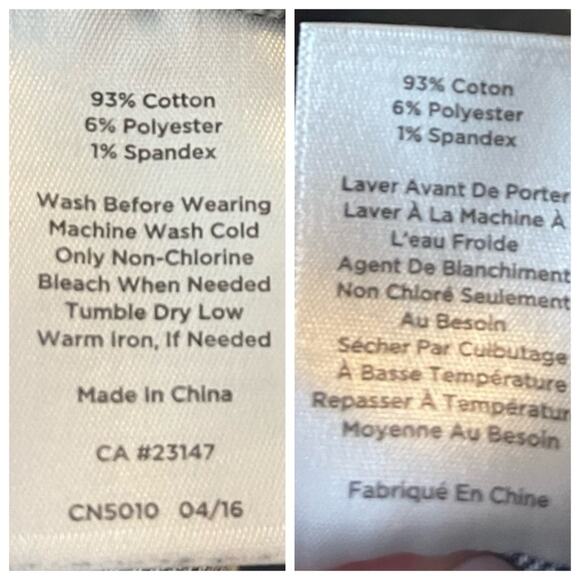 Talbots Jeans Flawless Five Pocket Straight Leg Dark Wash Women’s Plus Size 14 - Picture 8 of 9